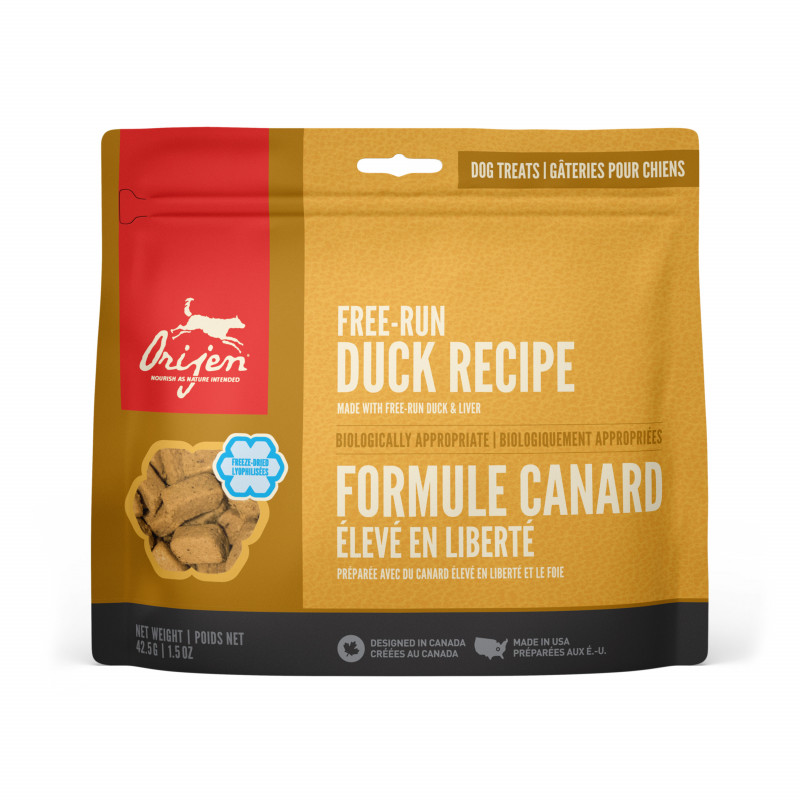 Orijen Hund Frystorkat Free Run Duck Formula